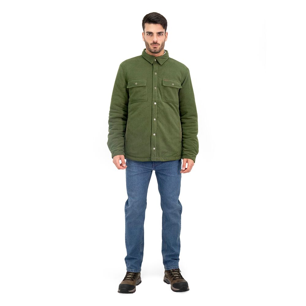 Chaqueta Polar Quebec Grizzly Verde Oliva image number 3.0